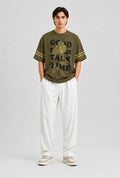 Premium Drop Shoulder T-Shirt - Good Things Take Time