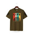 Premium Drop Shoulder T-Shirt - Life is Beautiful
