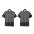 Rare Rabbit Premium Paisley Drop Shoulder T-Shirt - HD Print