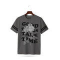 Premium Drop Shoulder T-Shirt - Good Things Take Time